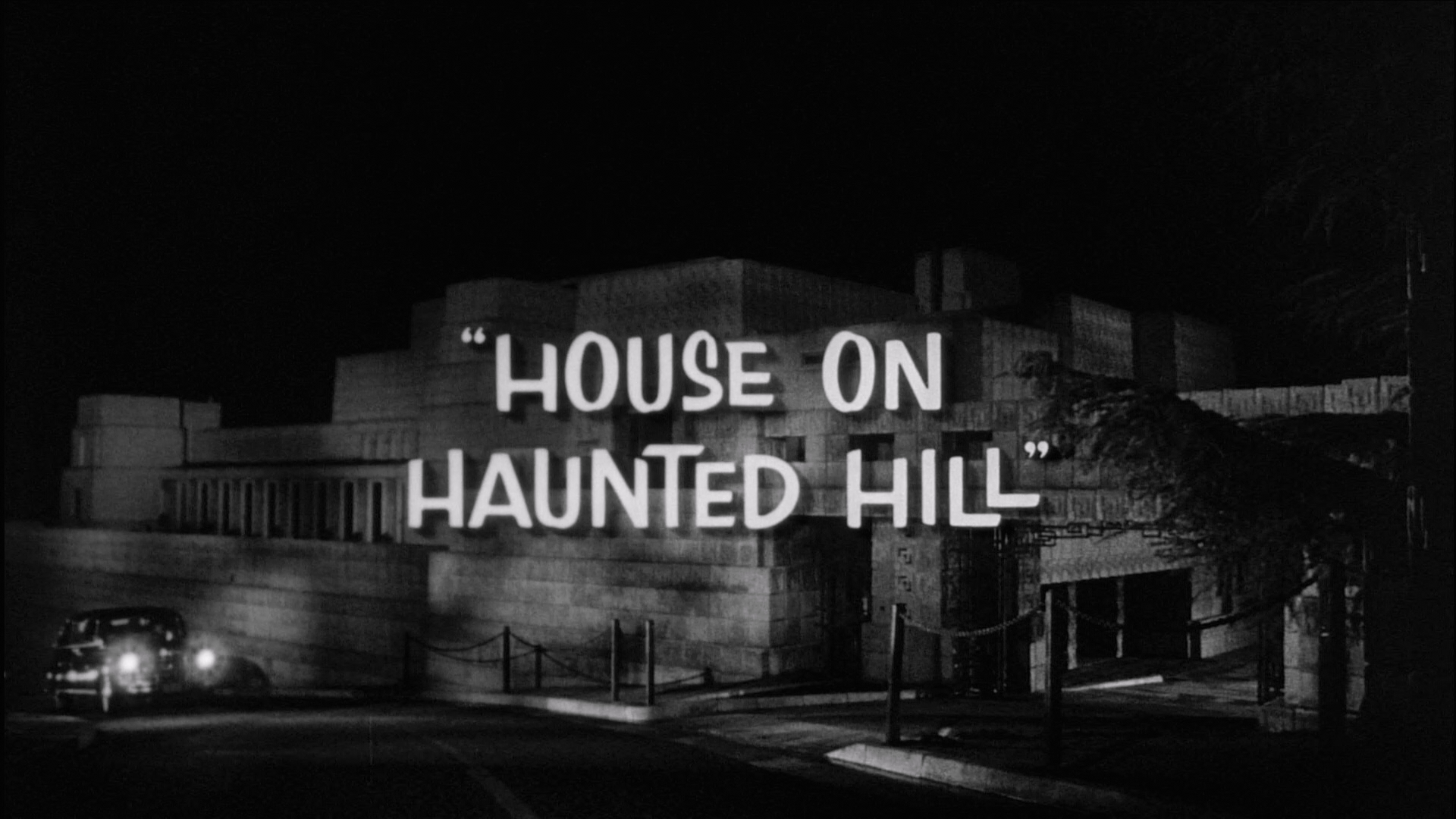 House on Haunted Hill [1959] Limited Edition - Blu-ray Screenshots
